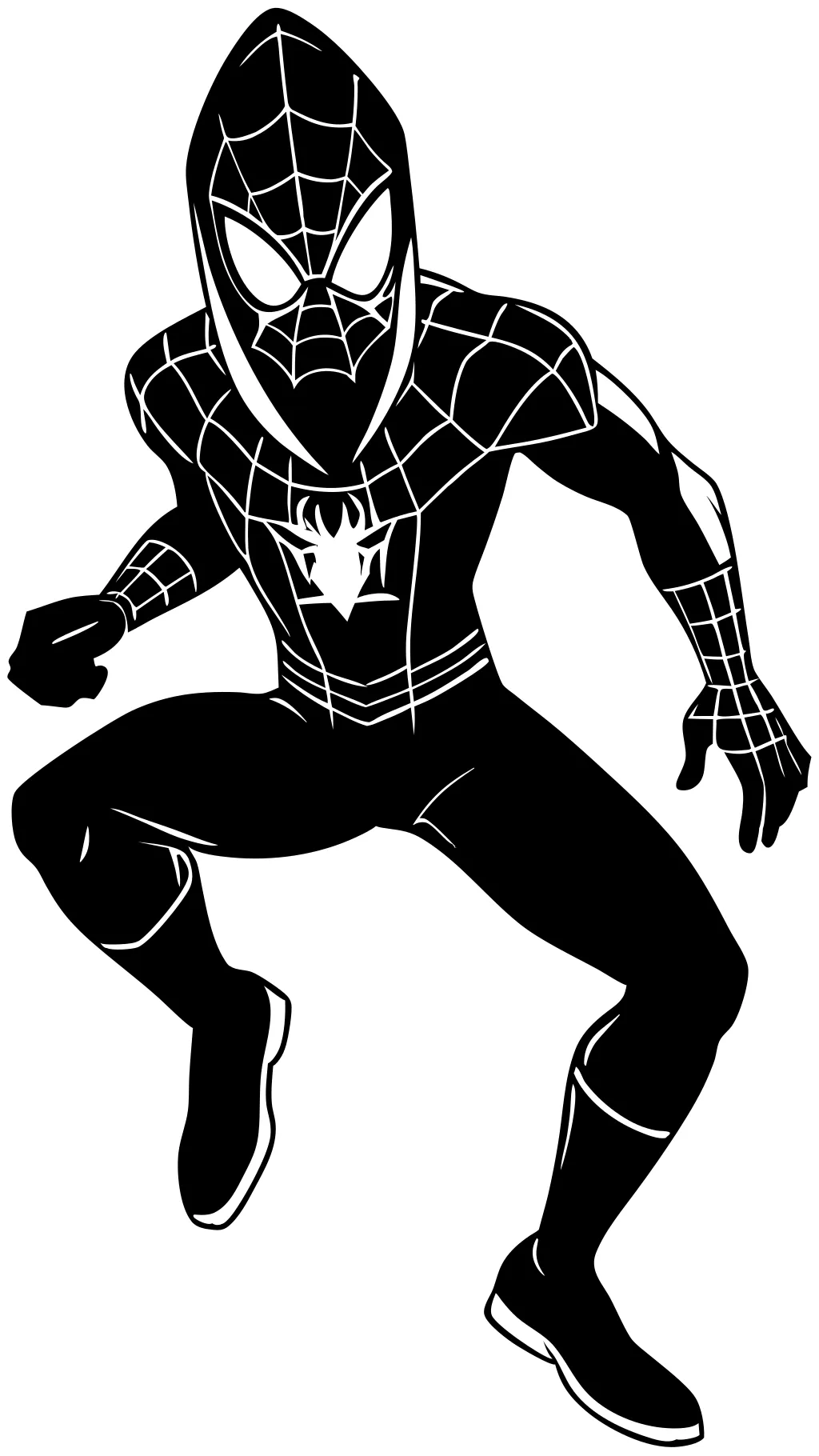 miles morales spider man coloring pages